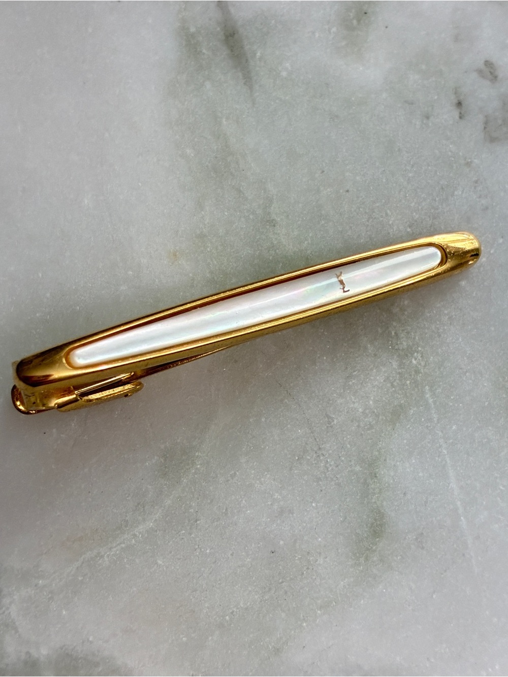 YSL Tie Clip Vintage